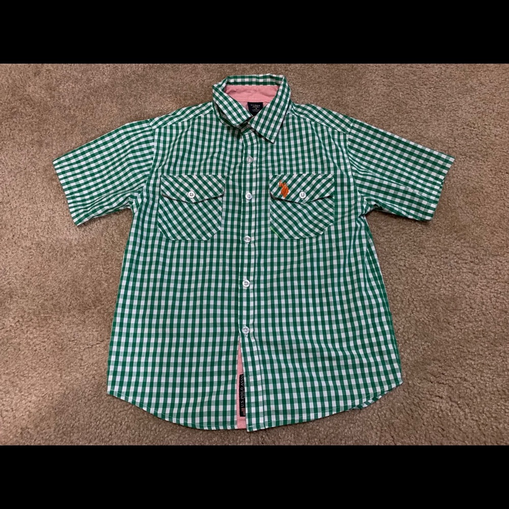 Boys US Polo Assn Button Down